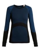 Matchesfashion.com Falke - Long Sleeved Performance Top - Womens - Navy