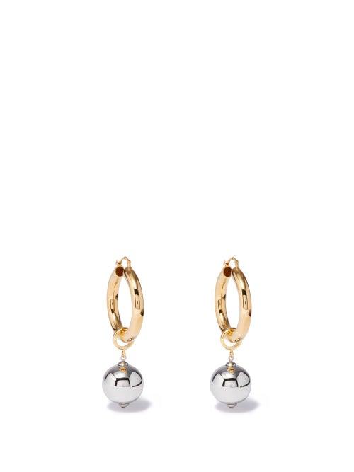 Jil Sander - Pure Drop Earrings - Womens - Gold
