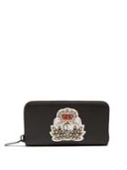 Christian Louboutin Panettone Crest-embellished Leather Wallet