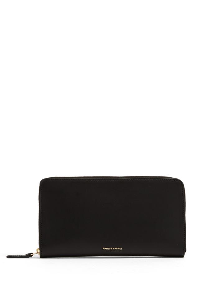 Mansur Gavriel Zip-around Leather Wallet