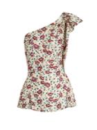 Isabel Marant Rowina Floral-print Silk Top