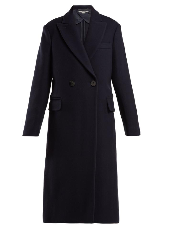 Stella Mccartney Double-breasted Wool Coat