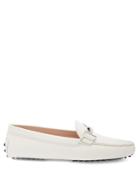 Tod's Gommini T-bar Nubuck Leather Loafers