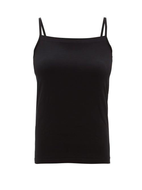 Ladies Lingerie Wolford - Hawaii Seamless Modal-blend Camisole - Womens - Black