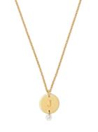 Matchesfashion.com Raphaele Canot - Set Free 18kt Gold & Diamond J Charm Necklace - Womens - Gold
