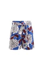Matchesfashion.com Weekend Max Mara - Cafila Shorts - Womens - Blue Multi