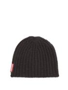 Matchesfashion.com Dsquared2 - Rib-knitted Beanie Hat - Mens - Black