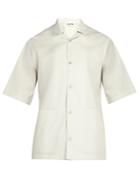 Jil Sander Cuban-collar Cotton Shirt