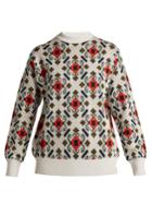 Toga Intarsia-knit Wool Sweater