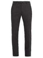 Incotex Slim-fit Micro-check Cotton-blend Trousers