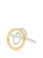 Charlotte Chesnais Saturn Silver And Gold-plated Ring