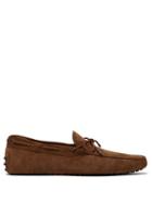 Matchesfashion.com Tod's - Gommino Suede Driving Loafers - Mens - Tan