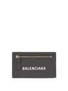 Matchesfashion.com Balenciaga - Everyday Leather Cardholder - Womens - Grey