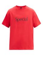 Matchesfashion.com More Joy By Christopher Kane - Special-print Cotton-jersey T-shirt - Mens - Red