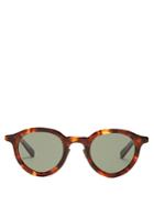 Eyevan 740 Round-frame Acetate Sunglasses