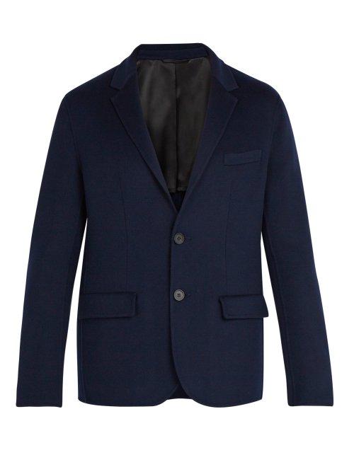 Matchesfashion.com Joseph - Mells Wool Blend Blazer - Mens - Navy