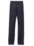 Matchesfashion.com Balenciaga - Straight Leg Chino Trousers - Mens - Navy