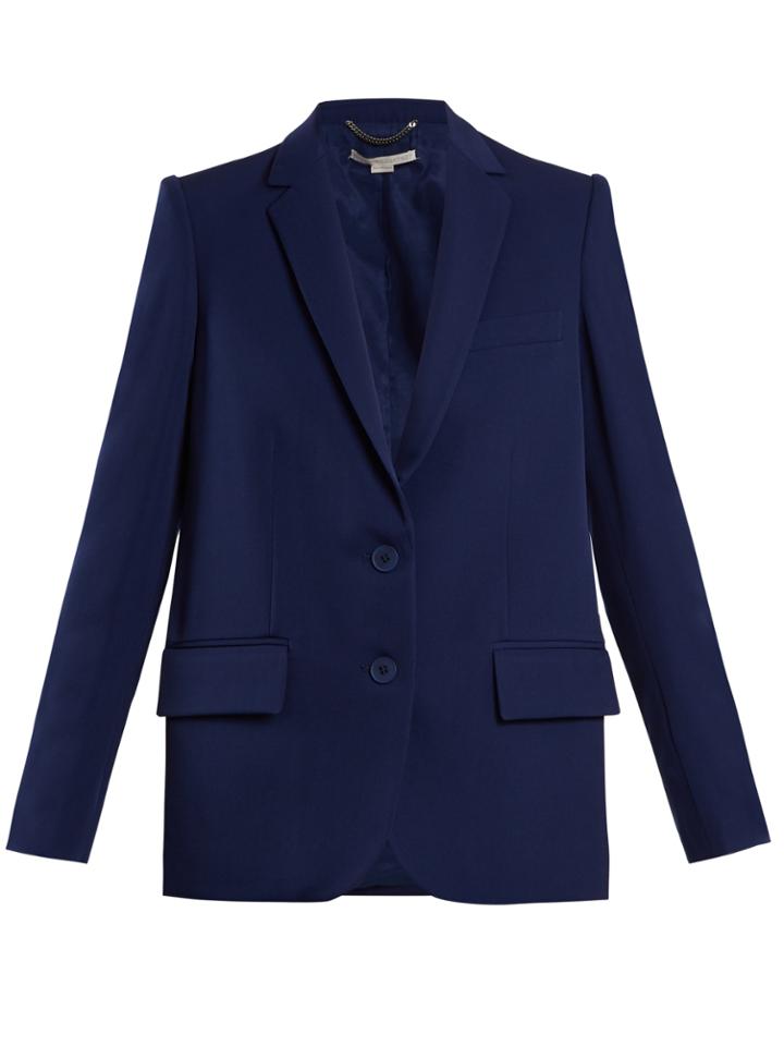 Stella Mccartney Single-breasted Wool Jacket