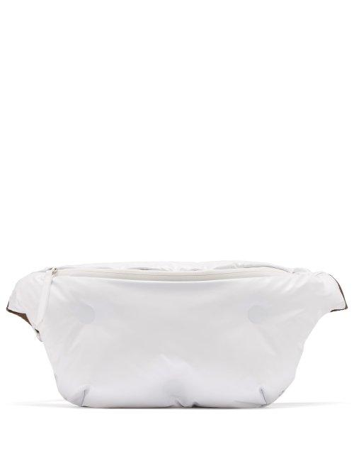 Matchesfashion.com Maison Margiela - Glam Slam Quilted Belt Bag - Womens - White