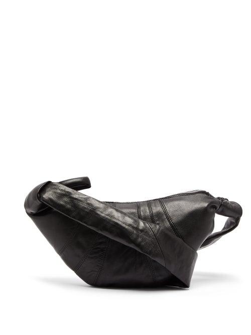 Matchesfashion.com Lemaire - Croissant Small Leather Cross-body Bag - Womens - Black