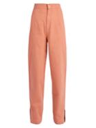 Isabel Marant Elwood High-rise Denim Peg-leg Trousers