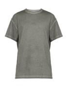Matchesfashion.com A-cold-wall* - Garment Dyed Cotton Jersey T Shirt - Mens - Grey