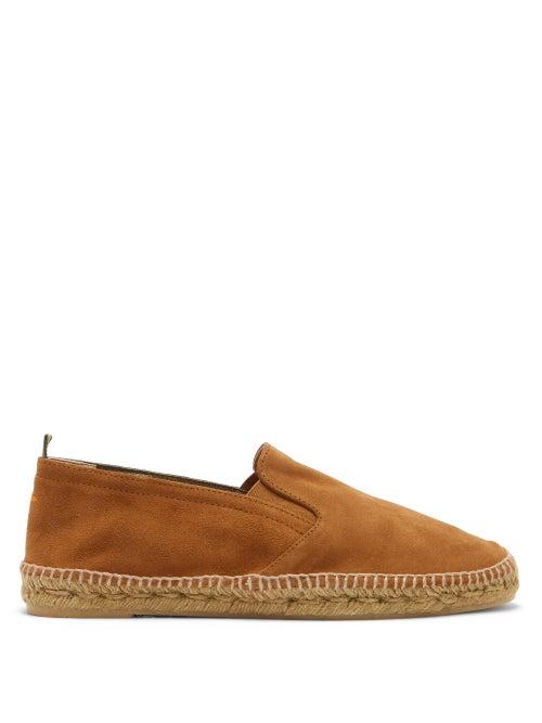 Matchesfashion.com Castaer - Joel T Suede Espadrilles - Mens - Brown