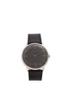 Sekford Watches Type 1a Stainless-steel And Grained Leather Watch