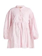 Matchesfashion.com By Walid - Theresa Patchwork Cotton Shirt - Womens - Light Pink