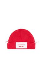 Matchesfashion.com Charles Jeffrey Loverboy - Logo-patch Wool-blend Beanie Hat - Womens - Red