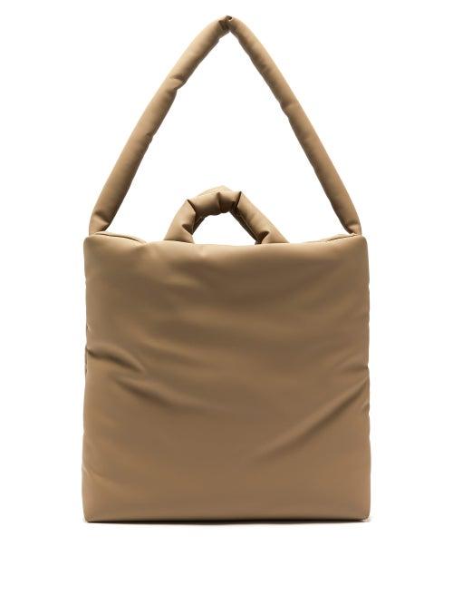 Matchesfashion.com Kassl Editions - Rubber Medium Padded Canvas Tote Bag - Womens - Mid Brown
