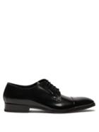 Matchesfashion.com Paul Smith - Spencer Patent-leather Derby Shoes - Mens - Black