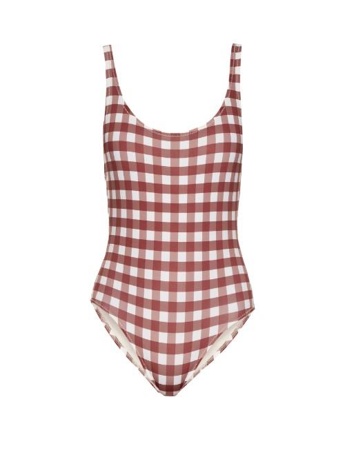 Solid & Striped The Anne-marie Gingham Swimsuit