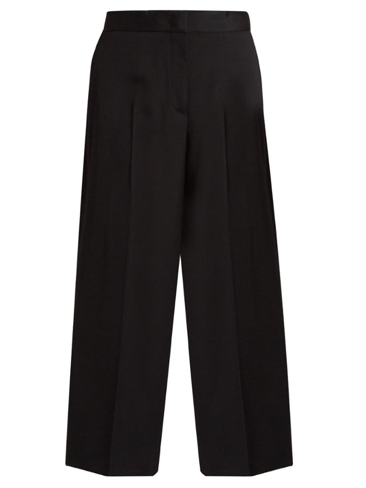 Jil Sander C-baldo Wide-leg Crepe Trousers