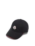 Matchesfashion.com Moncler - Logo-appliqu Baseball Cap - Mens - Black