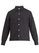Moncler Gamme Bleu Seersucker Jacket