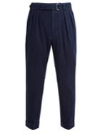 Officine Générale Pierre Pleated Tie-waist Jeans