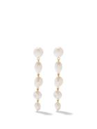Lizzie Fortunato - Cairo Baroque Pearl & Gold-plated Earrings - Womens - Pearl