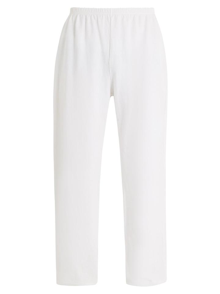 Audrey Louise Reynolds Cotton-jersey Track Pants