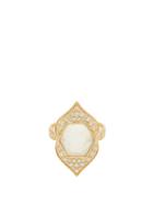 Matchesfashion.com Noor Fares - Samsara Diamond, Sapphire & 18kt Gold Ring - Womens - Clear