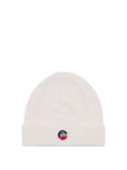 Fusalp - Styx Logo-patch Wool-blend Beanie Hat - Womens - White