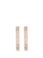 Shay - Diamond & 18kt Rose-gold Hoop Earrings - Womens - Rose Gold