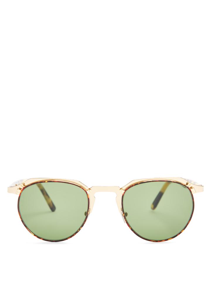 L.g.r Sunglasses Scorpio Two-tone Metal Sunglasses