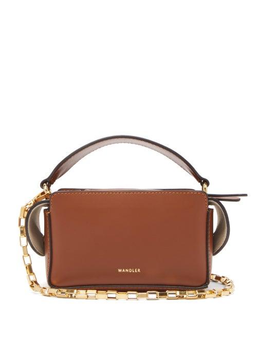 Matchesfashion.com Wandler - Yara Mini Leather Cross Body Bag - Womens - Tan