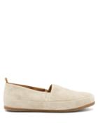 Matchesfashion.com Mulo - Suede Espadrille Loafers - Mens - White