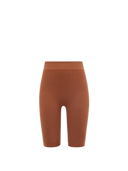 Ladies Activewear Vaara - Ashley Essential Cycling Shorts - Womens - Brown