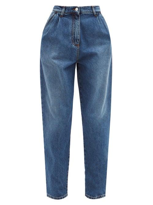 Matchesfashion.com Msgm - High-rise Boyfriend Jeans - Womens - Denim