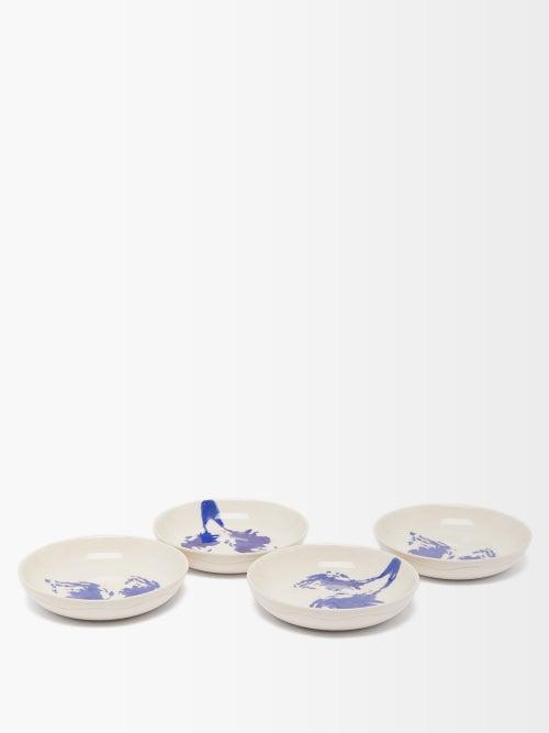 Serax - X Ottolenghi Set Of Four Feast Small Dish - White Blue