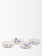 Serax - X Ottolenghi Set Of Four Feast Small Dish - White Blue