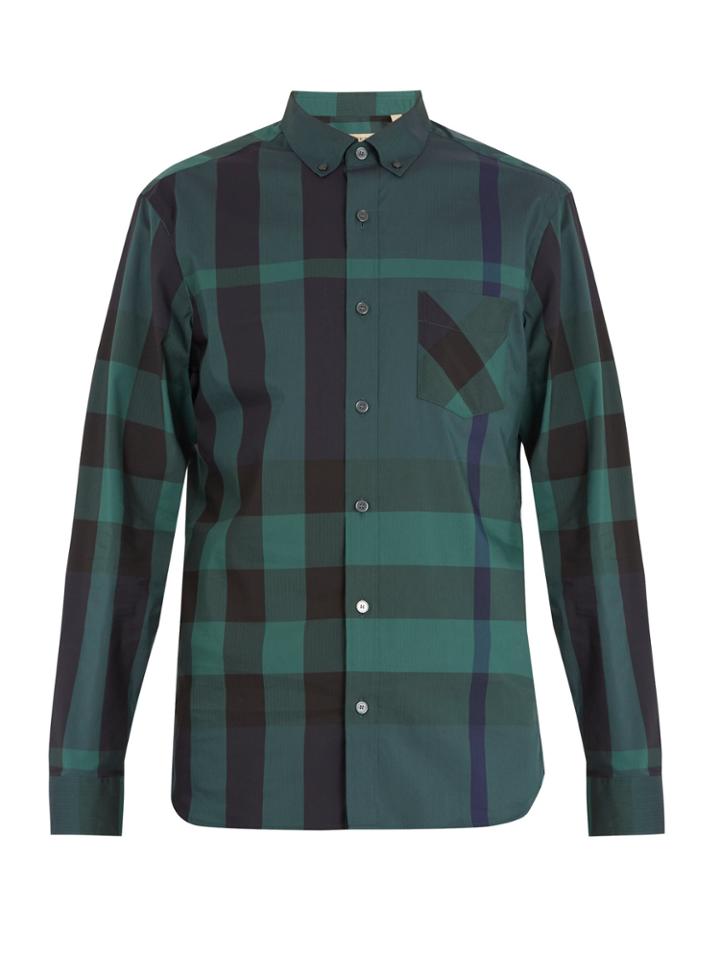 Burberry Tartan Cotton-blend Shirt